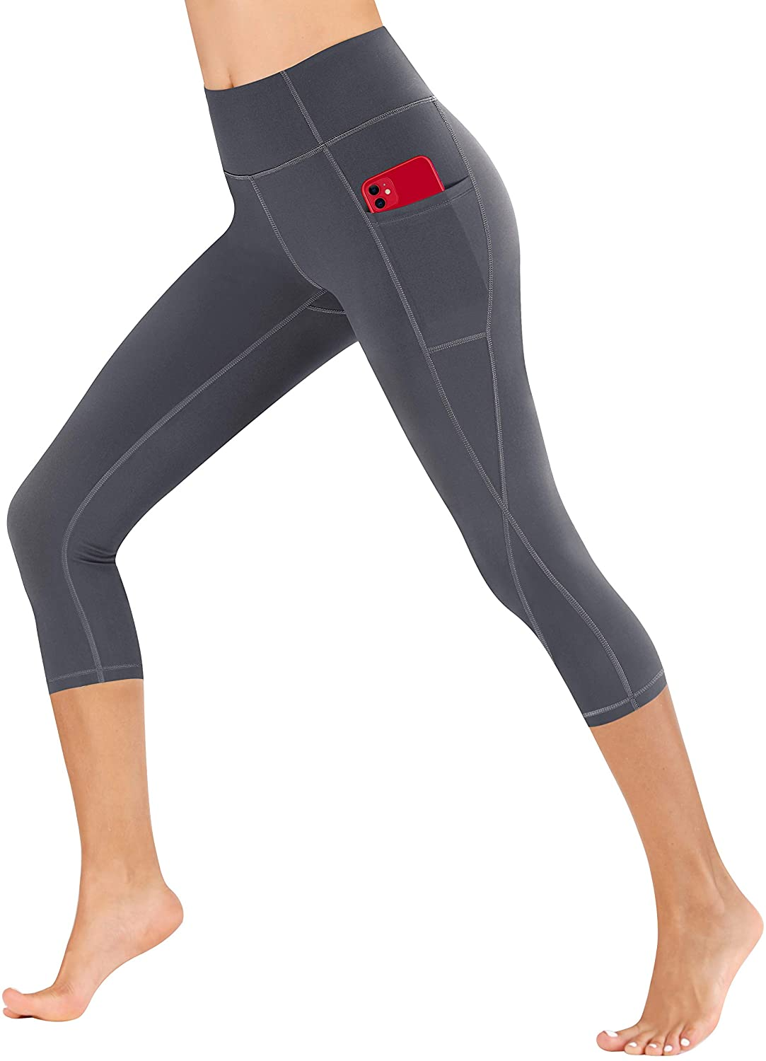 Heathyoga Yoga Pants for Women with Pockets High Waisted Leggings with Pockets for Women Workout Leggings for Women Apparel & Accessories > Clothing > Underwear & Socks > Shapewear Heathyoga   