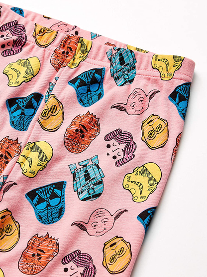 Spotted Zebra Kids' Disney Star Wars Marvel Snug-Fit Cotton Pajamas Sleepwear Sets Apparel & Accessories > Clothing > Sleepwear & Loungewear > Pajamas Kylie Max   