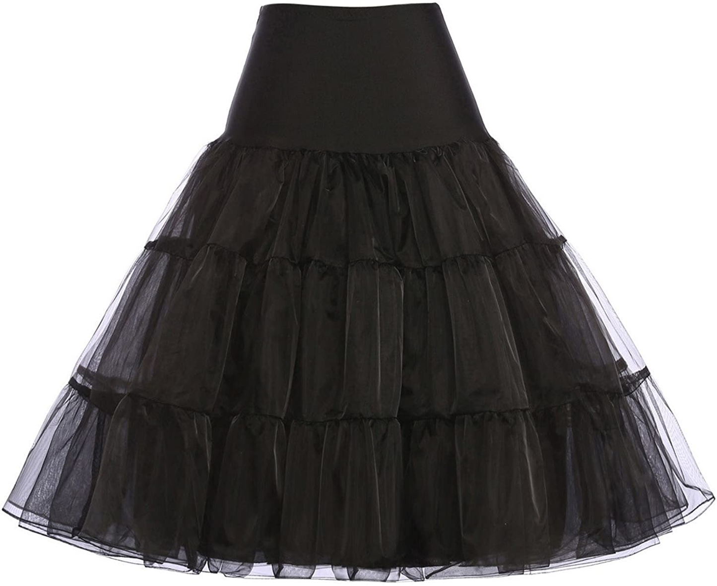 GRACE KARIN Women 50S Petticoat Skirts Tutu Crinoline Underskirt CL008922 Apparel & Accessories > Clothing > Underwear & Socks > Shapewear GRACE KARIN   