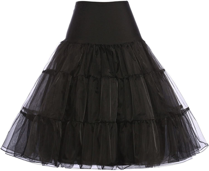 GRACE KARIN Women 50S Petticoat Skirts Tutu Crinoline Underskirt CL008922 Apparel & Accessories > Clothing > Underwear & Socks > Shapewear GRACE KARIN   