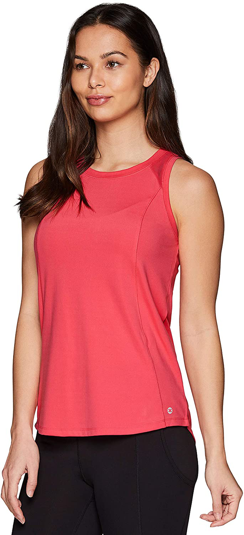 RBX Active Women'S Sleeveless Athletic Performance Running Workout Yoga Tank Top with Mesh Ventilation Apparel & Accessories > Clothing > Activewear Kylie Max   
