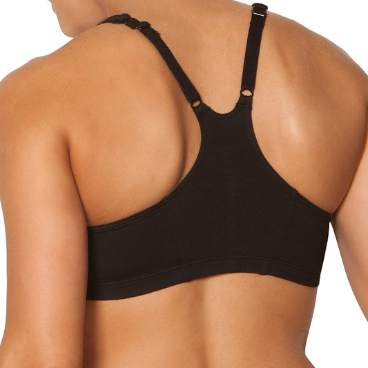 Fruit of the Loom Women'S Adjustable Shirred Front Racerback Sports Bra Apparel & Accessories > Clothing > Underwear & Socks > Bras Kylie Max   