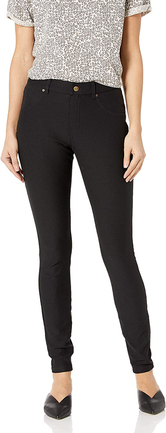 HUE Women's Essential Denim Leggings Apparel & Accessories > Clothing > Activewear HUE Black X-Small 