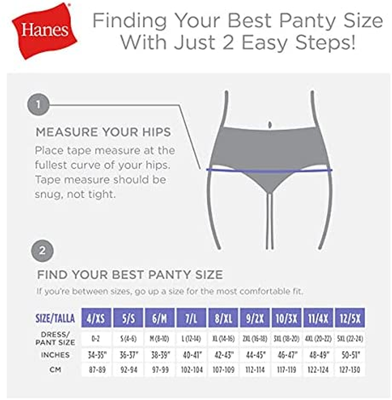 Hanes Women'S Cool Comfort Sporty Microfiber Boyshort Underwear, 6 Pack Apparel & Accessories > Clothing > Underwear & Socks > Underwear Hanes   