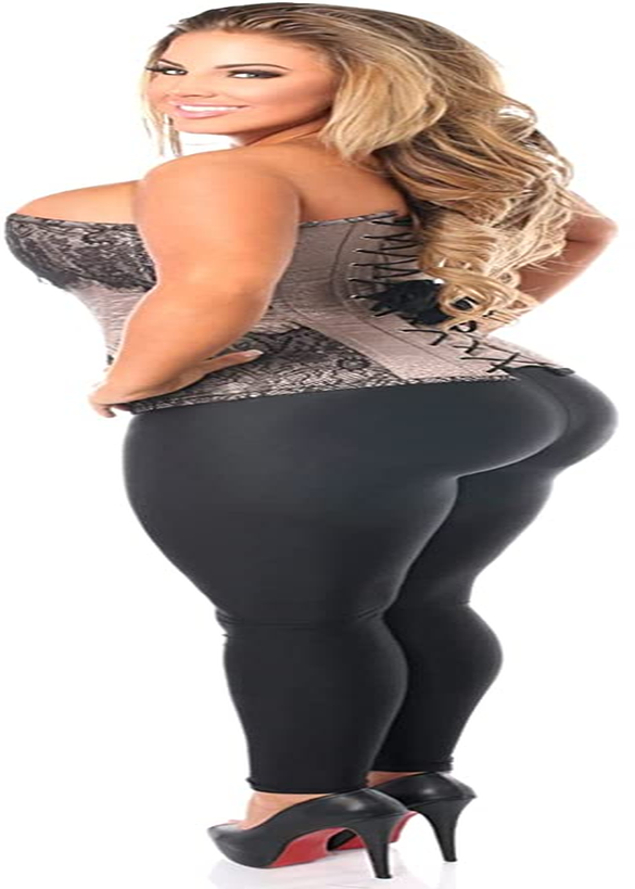 Daisy Corsets Women'S Top Drawer Brocade Steel Boned Corset Apparel & Accessories > Clothing > Underwear & Socks > Lingerie Daisy corsets   