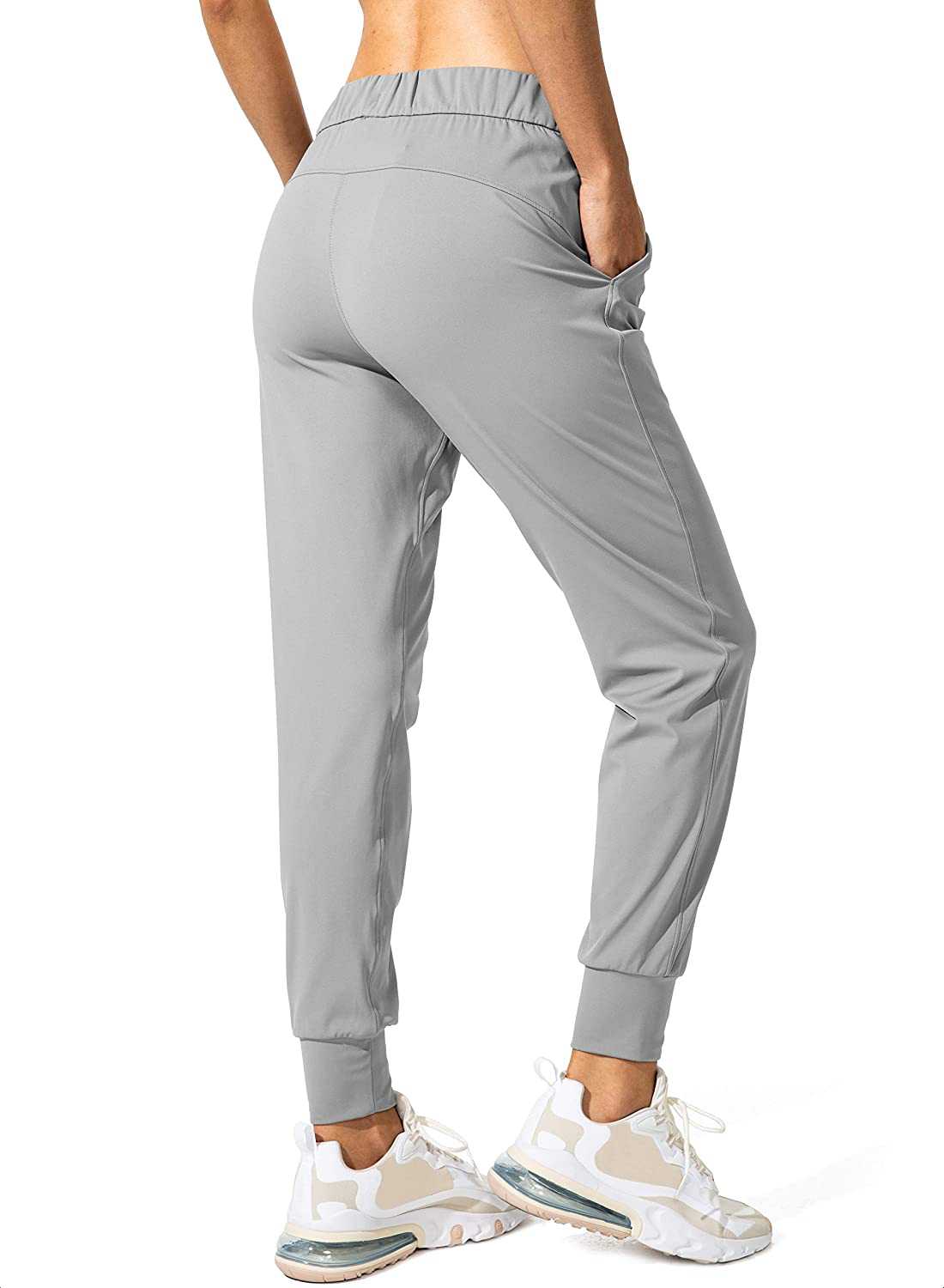 SANTINY Women'S Joggers Pants with Pockets Drawstring Running Sweatpants for Women Lounge Workout Jogging Apparel & Accessories > Clothing > Activewear Kylie Max   