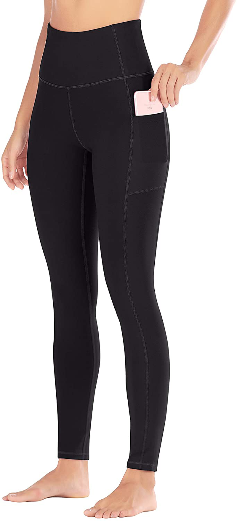 Ewedoos Women's Yoga Pants with Pockets - Leggings with Pockets, High Waist Tummy Control Non See-Through Workout Pants Apparel & Accessories > Clothing > Activewear Ewedoos   