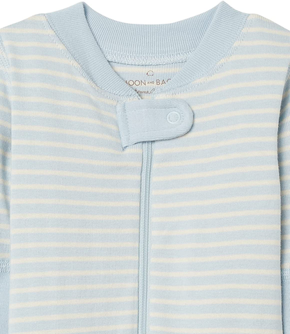 Moon and Back by Hanna Andersson Girls' One Piece Footless Pajamas Apparel & Accessories > Clothing > Sleepwear & Loungewear > Pajamas Kylie Max   