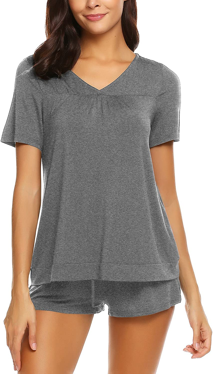 Avidlove Women'S Shorts Pajama Set Short Sleeve Sleepwear Nightwear Pjs S-XXL Apparel & Accessories > Clothing > Sleepwear & Loungewear Kylie Max   