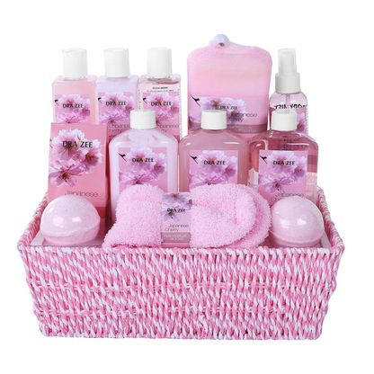 Spa Basket for Women w/Refreshing “Seductive Vanilla” Fragrance by Draizee- #1 Best Gift for Valentine – Luxury Bath & Body Set Includes 100% Natural Cream’s Lotion’s & Much More! Arts & Entertainment > Party & Celebration > Gift Giving Draizee Complete Spa Basket  