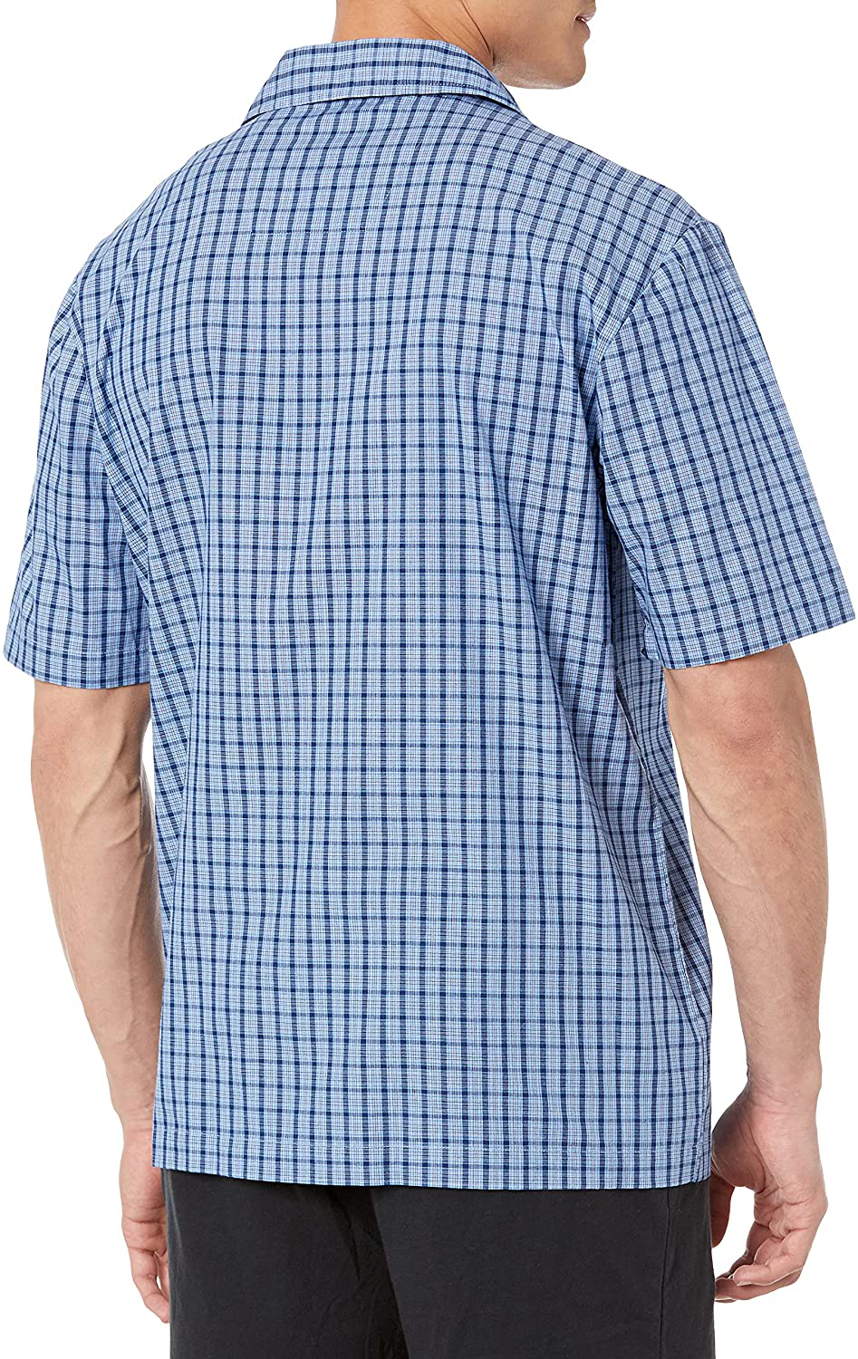 Nautica Men'S Short Sleeve 100% Cotton Soft Woven Button down Pajama Top Apparel & Accessories > Clothing > Sleepwear & Loungewear > Pajamas Kylie Max   