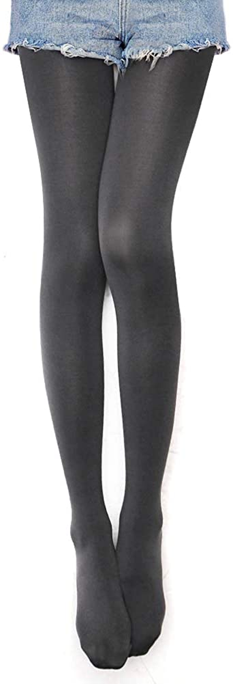 VERO MONTE 80D Opaque Tights for Women - 80 Denier Pantyhose Solid Footed Tights Apparel & Accessories > Clothing > Underwear & Socks > Shapewear VERO MONTE   