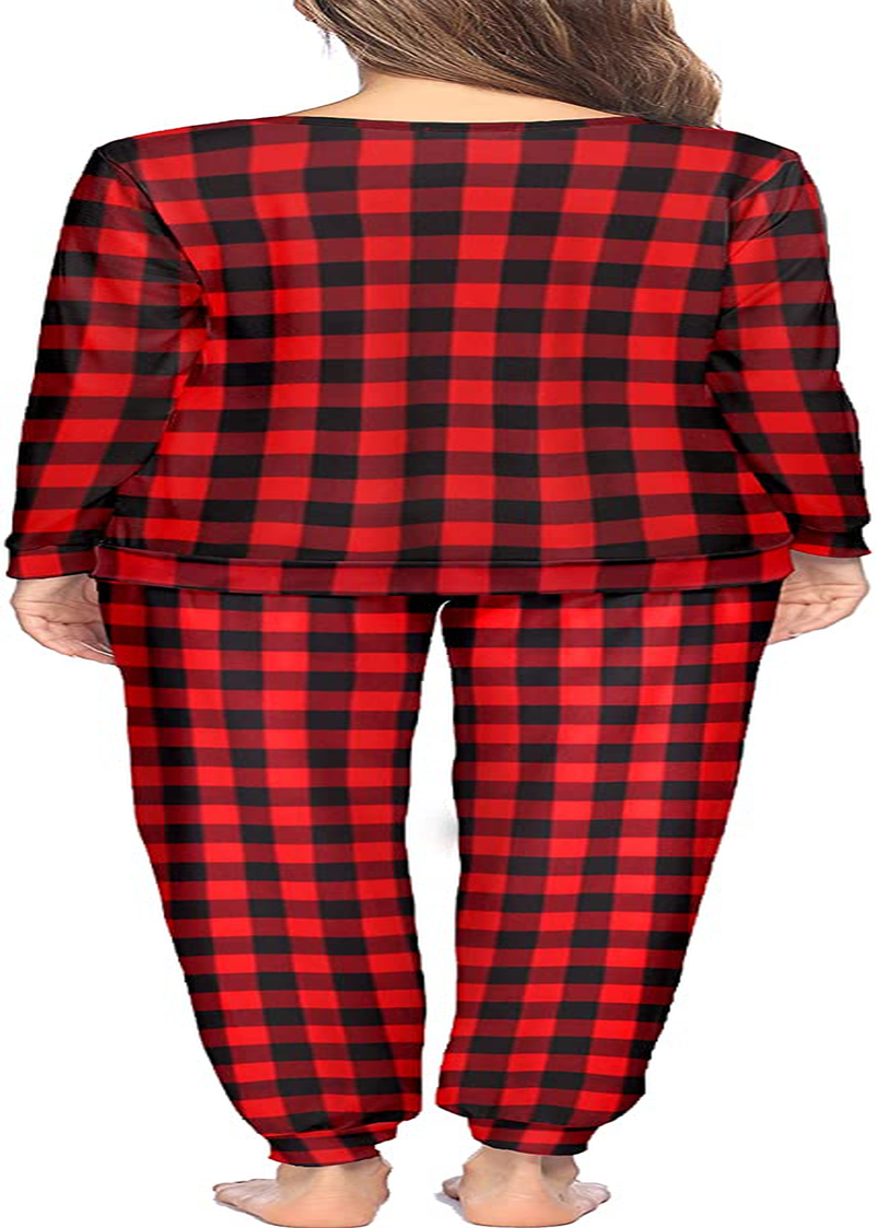 Ekouaer Womens Pajama Set Long Sleeve Sleepwear Star Print Nightwear Soft Pjs Lounge Sets with Pockets Apparel & Accessories > Clothing > Sleepwear & Loungewear > Pajamas Ekouaer   
