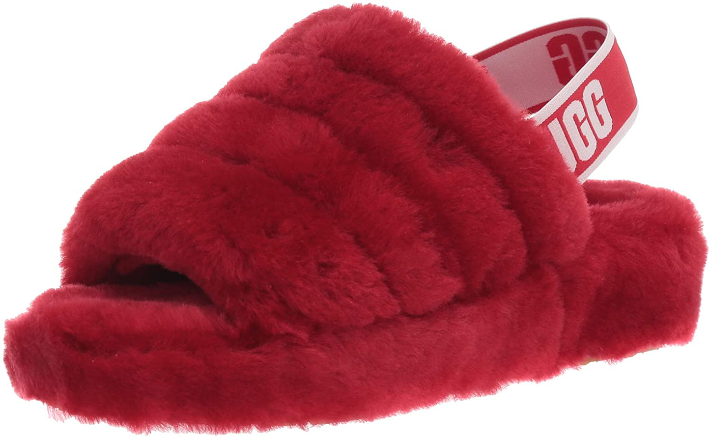 UGG Women's Fluff Yeah Slide Slipper Arts & Entertainment > Party & Celebration > Gift Giving UGG Ribbon Red 11 