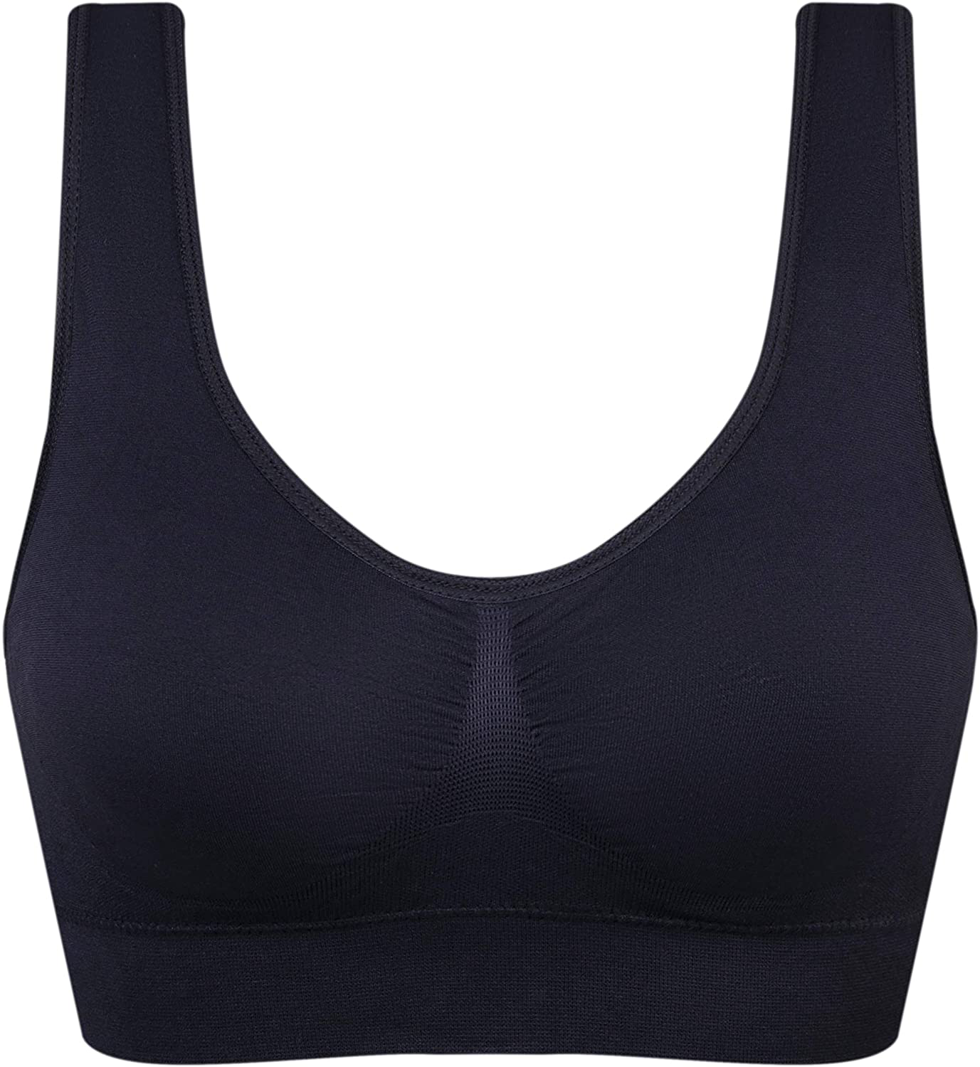 Women'S Comfort Workout Sports Bra Low-Impact Activity Sleep Bras Apparel & Accessories > Clothing > Underwear & Socks > Bras Kylie Max   