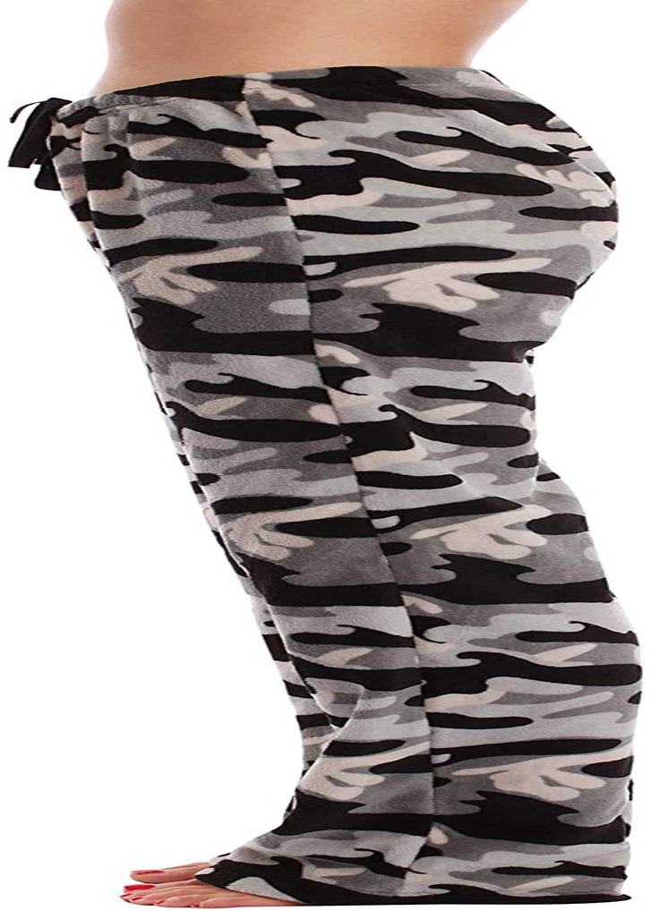 Just Love Women'S Cute Character Print Plush Pajama Pants - Petite to plus Size Apparel & Accessories > Clothing > Sleepwear & Loungewear > Pajamas Kylie Max   