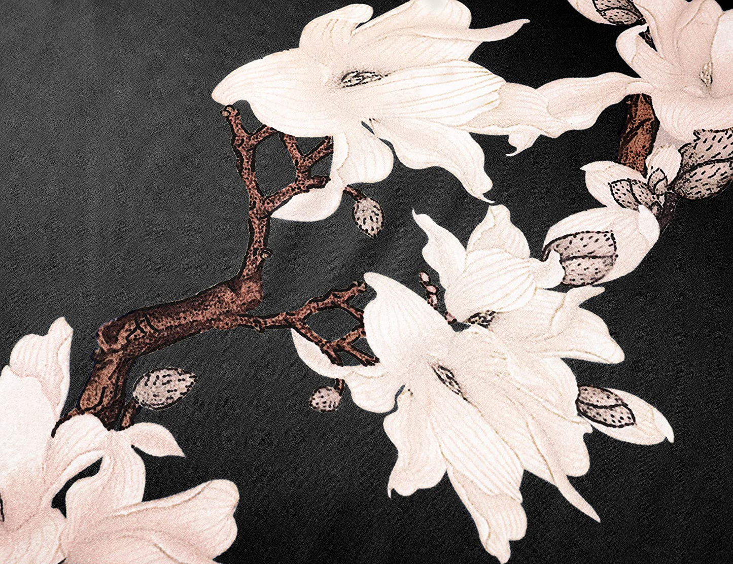 BABEYOND Kimono Robe Cover up Short Floral Kimono Blouse Loose Cardigen Bachelorette Party Robe Apparel & Accessories > Clothing > Sleepwear & Loungewear > Robes KYLIE MAX   