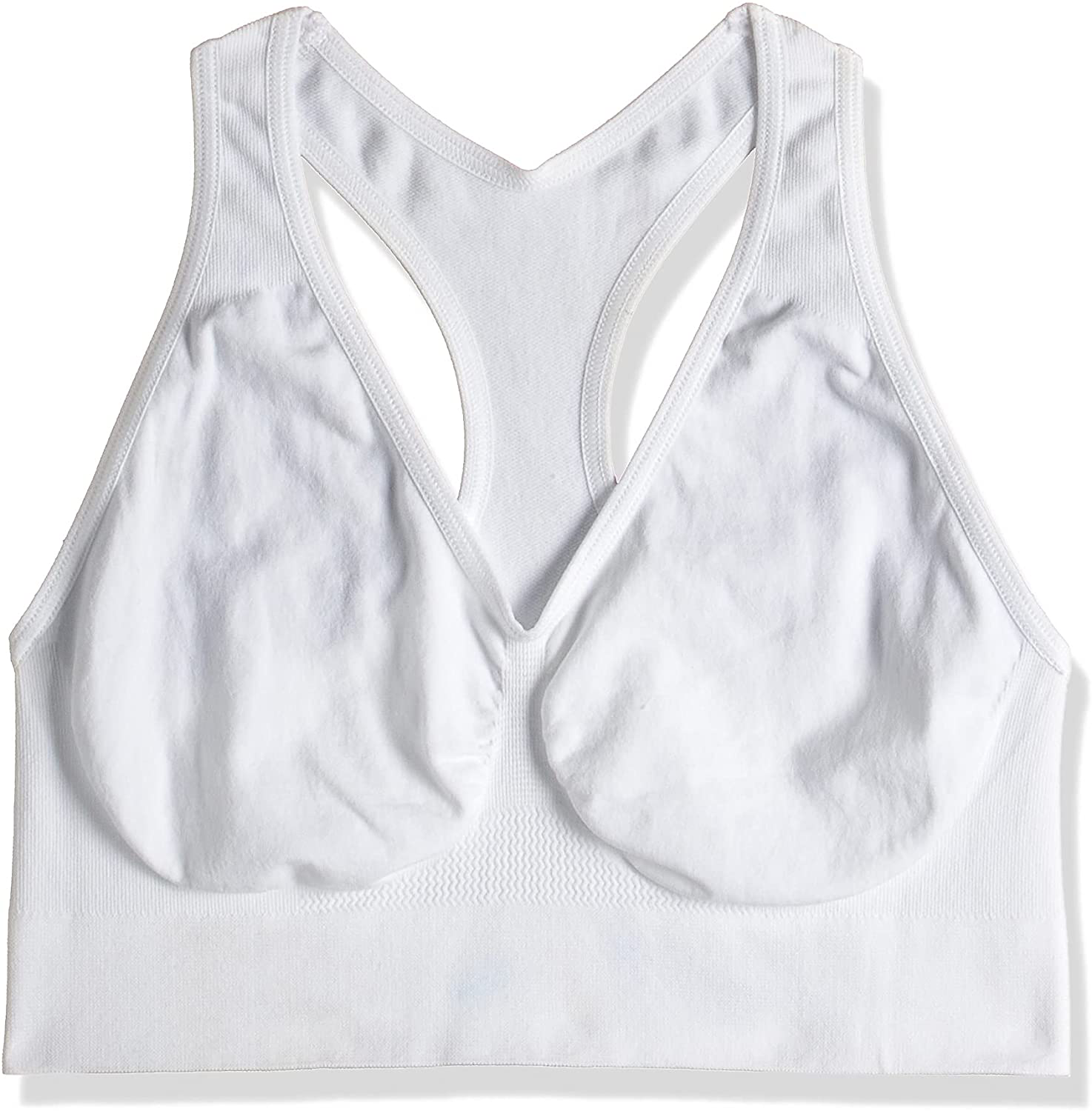 Hanes Women'S Get Cozy Racerback Pullover Comfortflex Fit Wirefree Bra MHG39F Apparel & Accessories > Clothing > Underwear & Socks > Bras Kylie Max   
