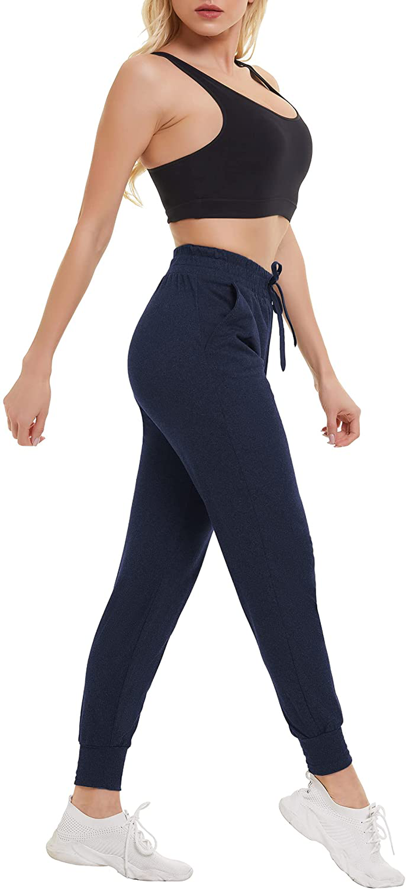 FULLSOFT Sweatpants for Women-Womens Joggers with Pockets Lounge Pants for Yoga Workout Running Apparel & Accessories > Clothing > Activewear Kylie Max   