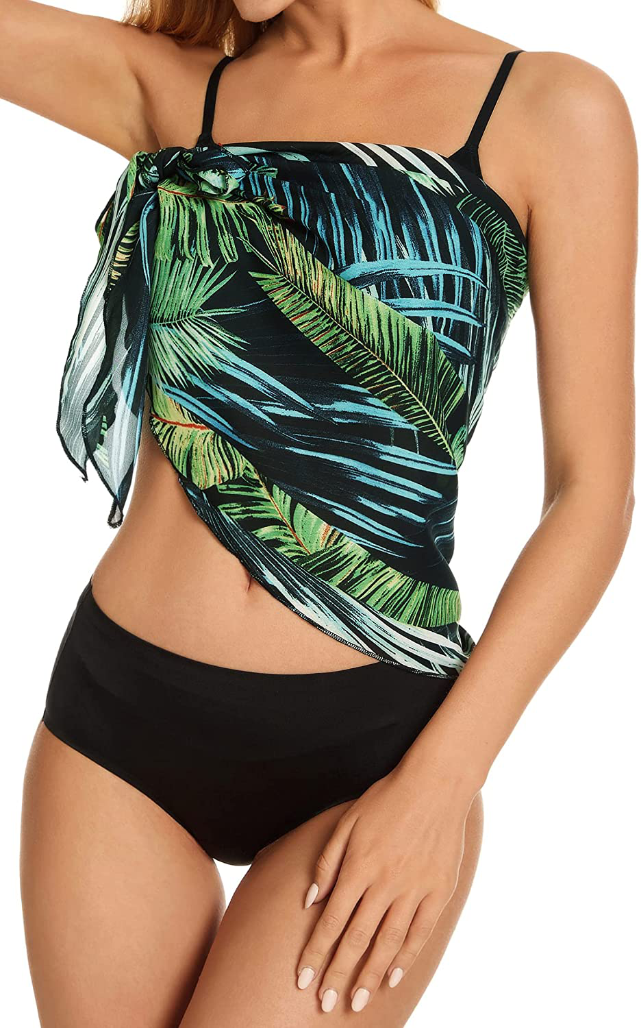 Swimsuit Coverups for Women Sarong Beach Bikini Wrap Sheer Short Skirt Chiffon Scarf for Swimwear Apparel & Accessories > Clothing > Swimwear Kylie Max   