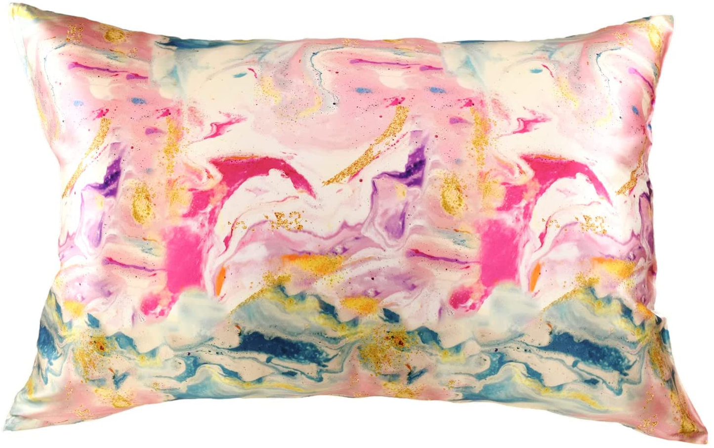 Celestial Silk 100% Pure Mulberry Silk Pillowcase Premium 25 Momme for Hair and Skin, Hypoallergenic Charmeuse Silk Weave on Both Sides - Hidden Zipper Closure (King, Vintage Pink) Arts & Entertainment > Party & Celebration > Gift Giving Celestial Silk Abstract Dreamscape Standard 