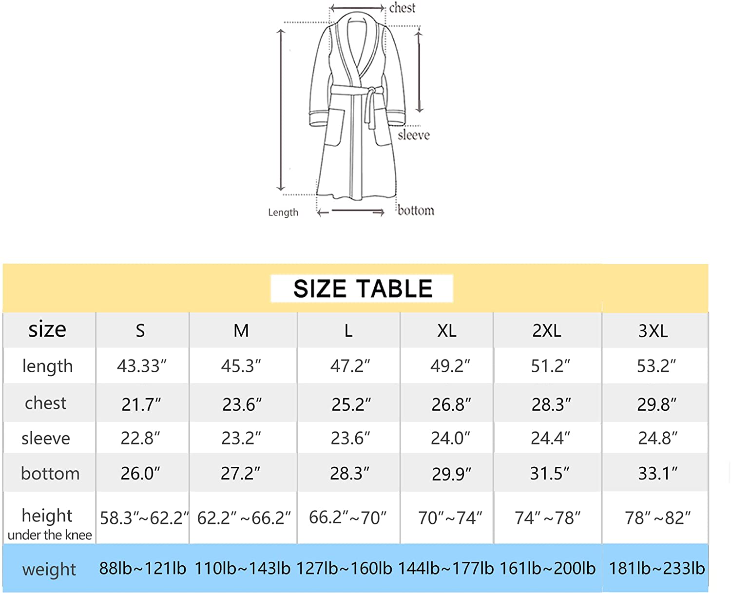RONGTAI Womens Long Robes Plush Fleece Nightgown Thick plus Size Hooded Bathrobe with Pockets Fluffy Sleepwear for Men Apparel & Accessories > Clothing > Sleepwear & Loungewear > Robes Kylie Max   