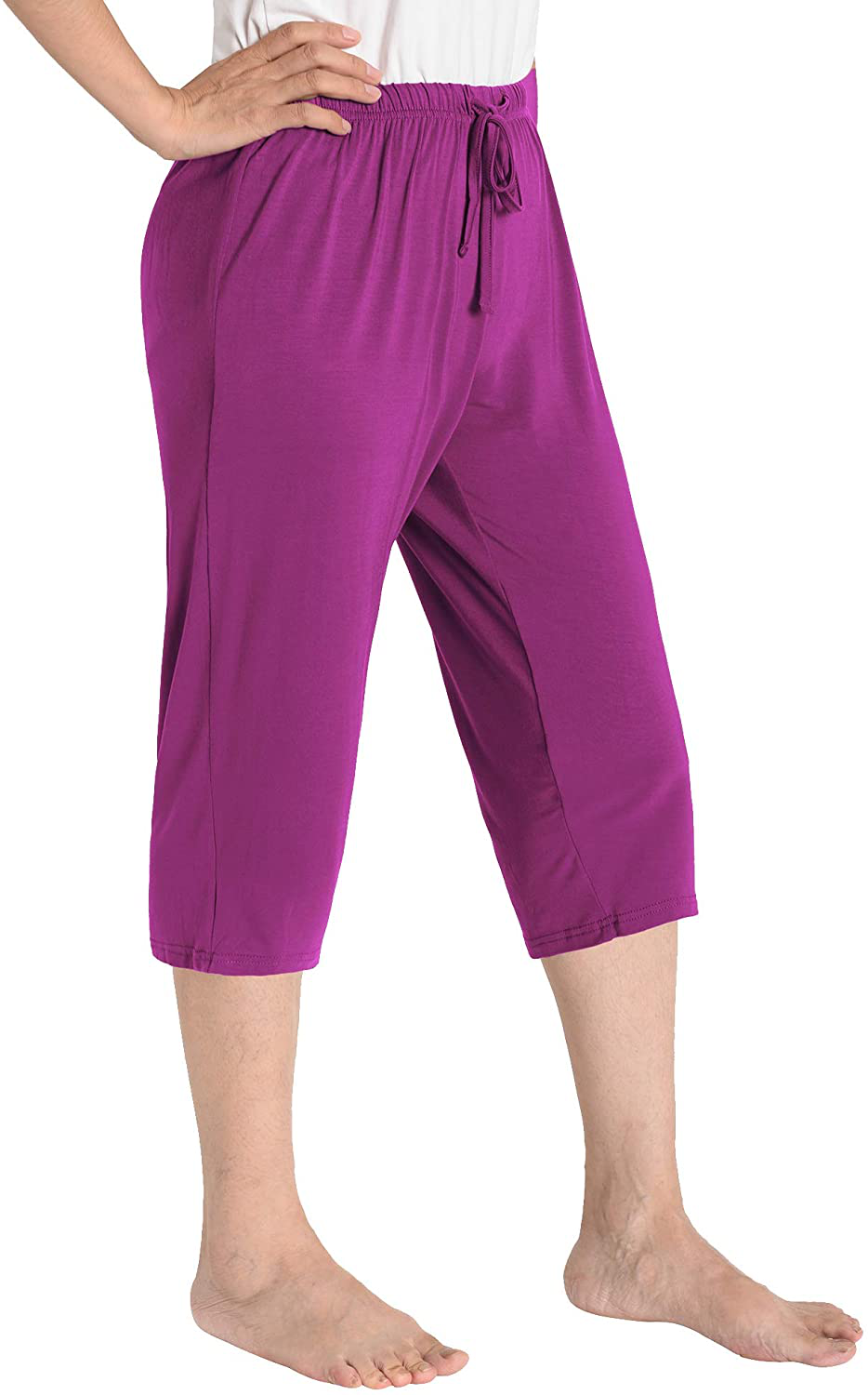 Latuza Women'S Knit Capris Sleepwear Apparel & Accessories > Clothing > Sleepwear & Loungewear > Pajamas Kylie Max   