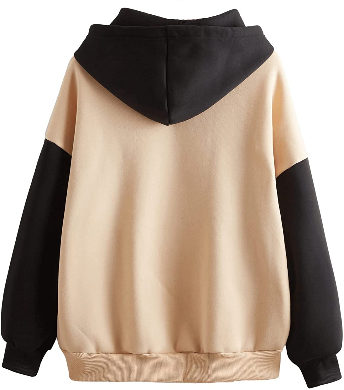 Verdusa Women'S Embroidery Long Sleeve Drawstring Pullover Top Hoodie Sweatshirt Apparel & Accessories > Clothing > Activewear Kylie Max   