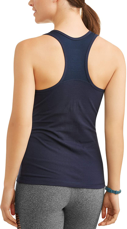 Athletic Works Women'S Dri More Core Shelf-Bra Racerback Tank Top Apparel & Accessories > Clothing > Activewear Kylie Max   