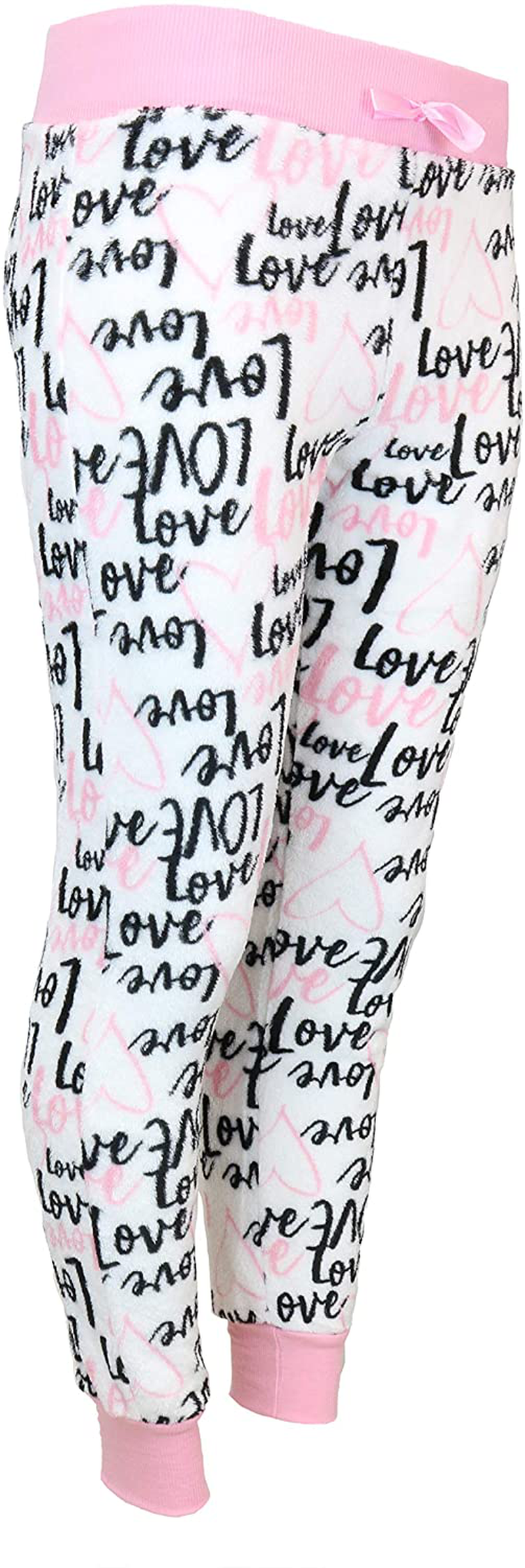 Em & Alfie Women'S plus Size Super Fuzzy Plush Jogger Pajama Pants Apparel & Accessories > Clothing > Sleepwear & Loungewear > Pajamas Kylie Max   