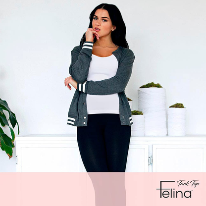 Felina Reversible Cotton Women’S Tank Top | 4-Pack Apparel & Accessories > Clothing > Activewear Kylie Max   