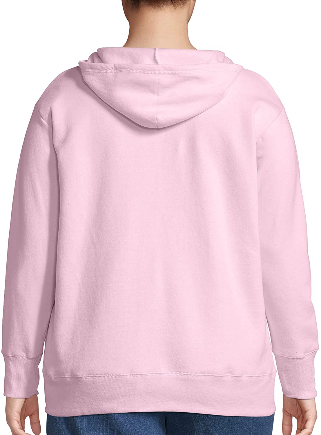 JUST MY SIZE plus Size Comfortsoft Ecosmart Fleece Full-Zip Women'S Hoodie Apparel & Accessories > Clothing > Activewear Kylie Max   