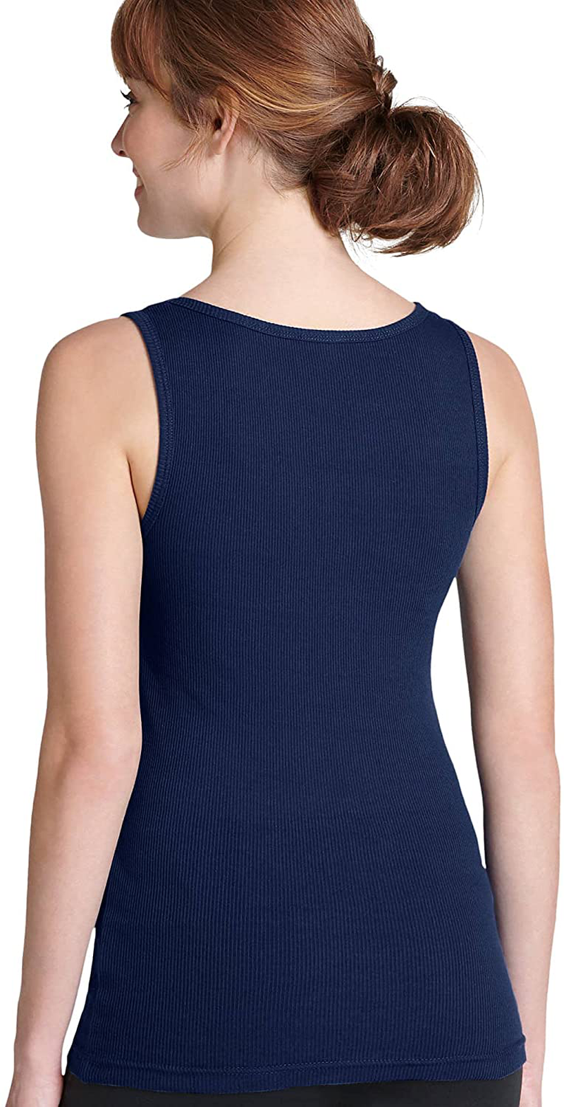 Jockey Women'S T-Shirts 100% Cotton Rib Tank Apparel & Accessories > Clothing > Activewear Kylie Max   