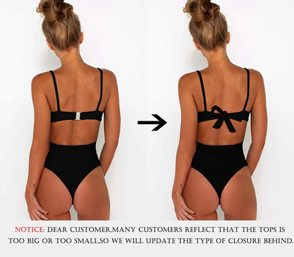 CHYRII Women'S Sexy Criss Cross High Waisted Cut Out One Piece Monokini Swimsuit  Kylie Max   