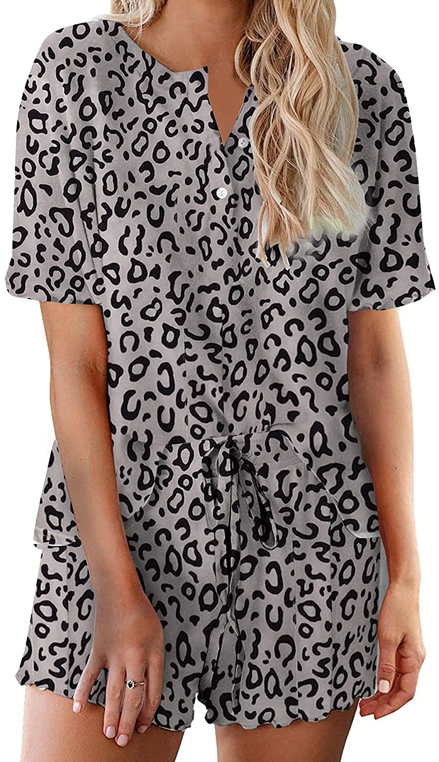 Ekouaer Tie Dye Pajamas Set Womens Loungewear Sleepwear 2 Piece PJ Sets Apparel & Accessories > Clothing > Sleepwear & Loungewear > Pajamas Ekouaer Appealing 4 XX-Large 