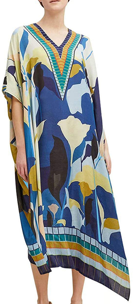 Swimsuit Cover Ups for Women plus Size Beachwear Bathing Suit Cover up Light Apparel & Accessories > Clothing > Swimwear Kylie Max   