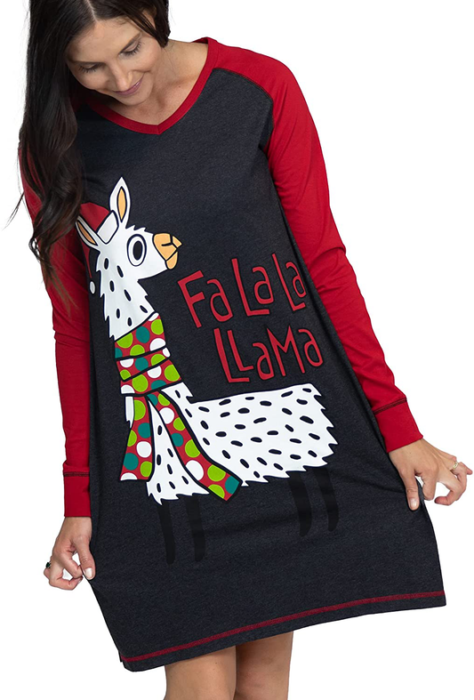 Lazy One V-Neck Nightshirts for Women, Animal Designs Apparel & Accessories > Clothing > Sleepwear & Loungewear > Nightgowns Kylie Max   