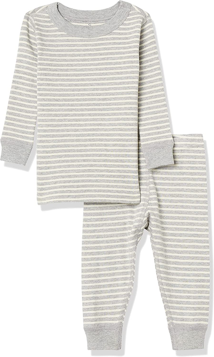 Moon and Back by Hanna Andersson Kids' 2 Piece Long Sleeve Pajama Set Apparel & Accessories > Clothing > Sleepwear & Loungewear > Pajamas Kylie Max   