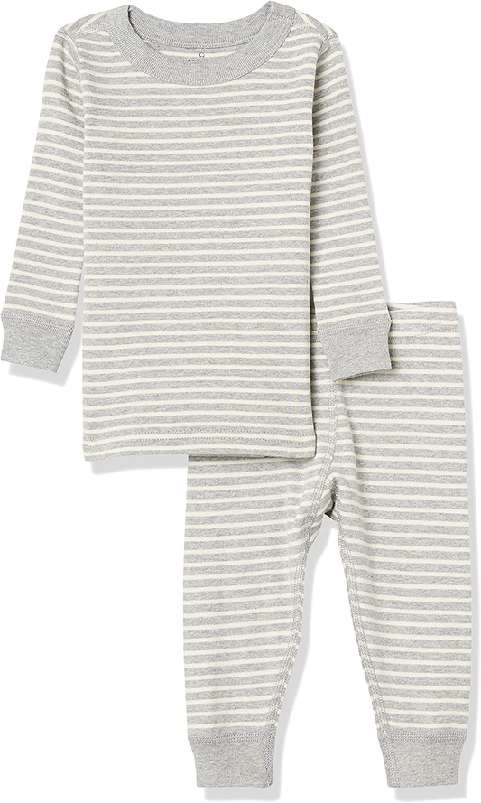 Moon and Back by Hanna Andersson Kids' 2 Piece Long Sleeve Pajama Set Apparel & Accessories > Clothing > Sleepwear & Loungewear > Pajamas Kylie Max   