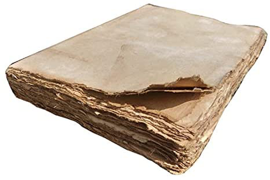 E-Tailor Antique Handmade Paper Journals to Write in, Gift for Men Women; journaling, Calligraphy, Sketching Painting Origami Etc. 144 Deckle Pages-10x13" Arts & Entertainment > Party & Celebration > Gift Giving E-Tailor 10x13 Inch  