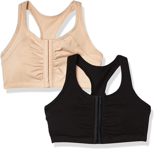 Fruit of the Loom Women'S Front Close Racerback Sports Bra Apparel & Accessories > Clothing > Underwear & Socks > Bras Kylie Max   