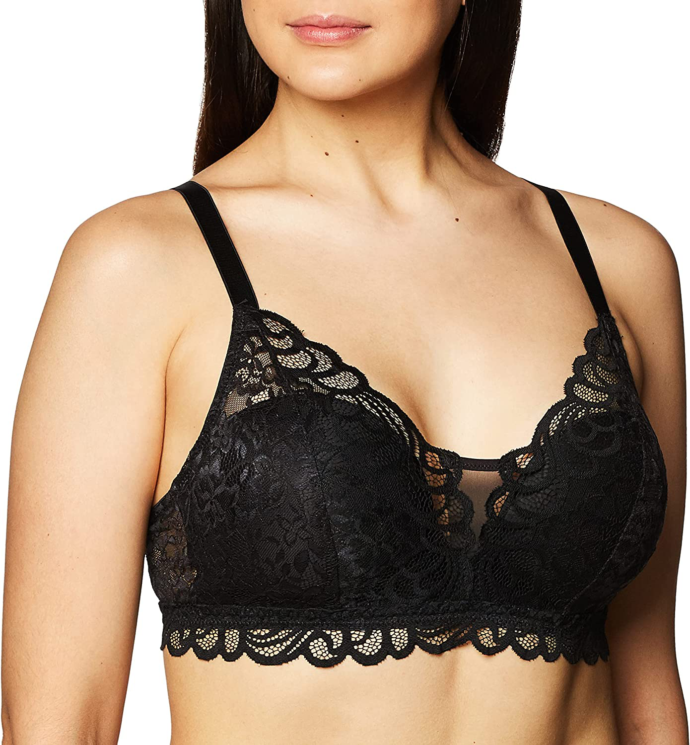Bali Women'S Desire All over Lace Wirefree Bra Df6591 Apparel & Accessories > Clothing > Underwear & Socks > Bras Kylie Max   