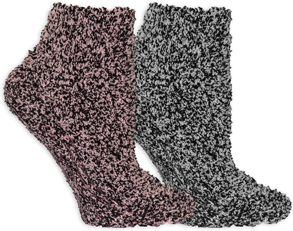 Dr. Scholl's womens Spa Socks (2pk) Arts & Entertainment > Party & Celebration > Gift Giving Dr. Scholl's Pink/Grey Shoe Size: 4-10 