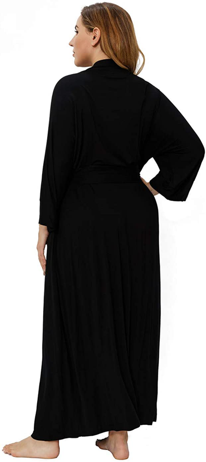 Super Shopping-Zone Women'S plus Size Long Robes Kimonos plus Size Maternity Robes Delivery Robes Sleepwear Apparel & Accessories > Clothing > Sleepwear & Loungewear > Robes Super Shopping-zone   
