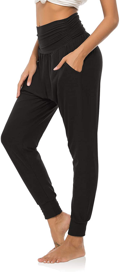 DIBAOLONG Womens Yoga Sweatpants Loose Workout Joggers Pants Comfy Lounge Pants with Pockets Apparel & Accessories > Clothing > Activewear Kylie Max   