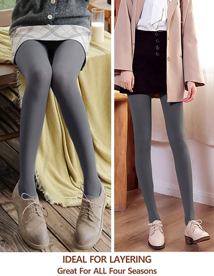VERO MONTE 80D Opaque Tights for Women - 80 Denier Pantyhose Solid Footed Tights Apparel & Accessories > Clothing > Underwear & Socks > Shapewear VERO MONTE   