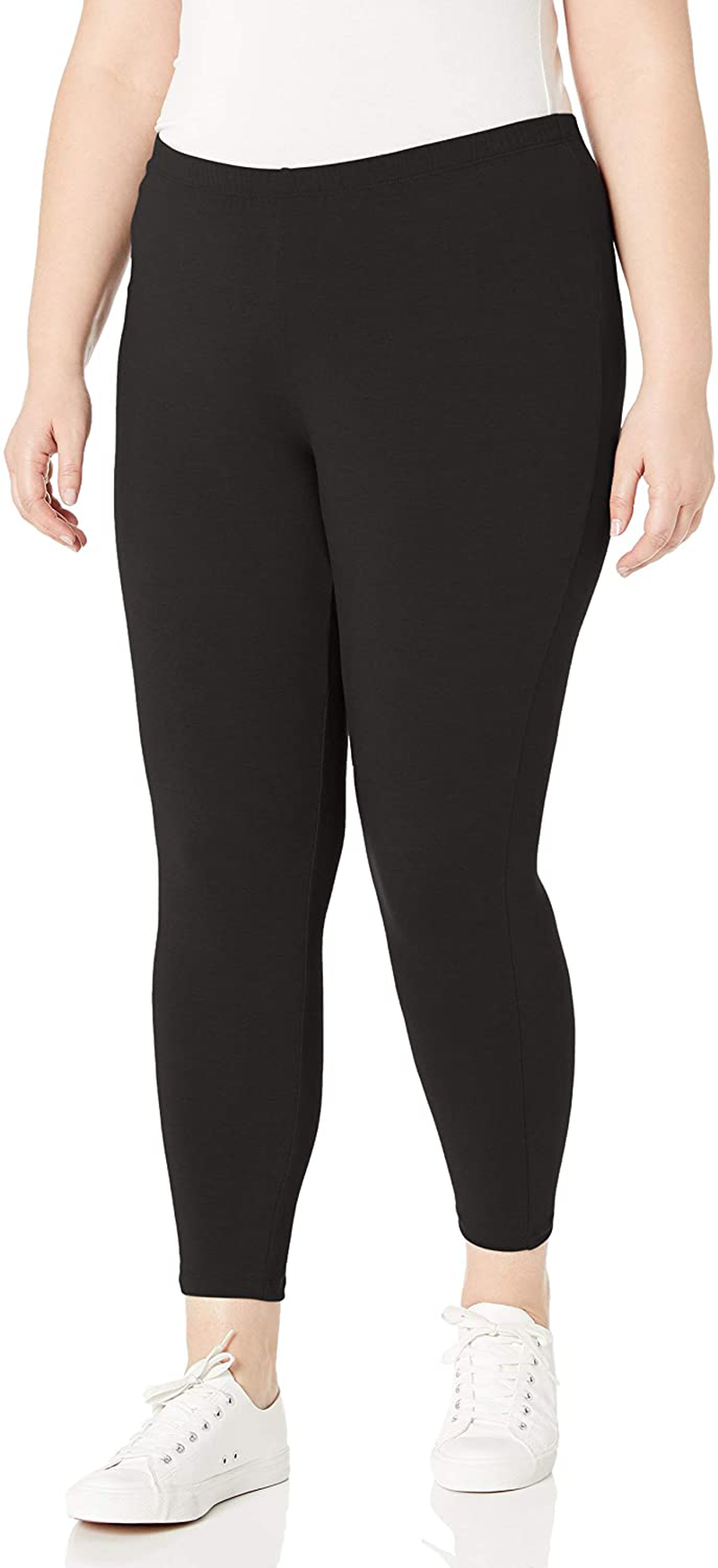 Just My Size Women's Plus-Size Stretch Jersey Legging Apparel & Accessories > Clothing > Activewear JUST MY SIZE Black 5X 