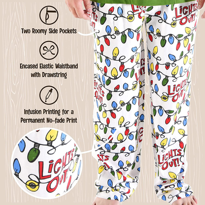 Lazy One Pajama Pants for Men, Men'S Separate Bottoms, Lounge Pants, Funny, Humorous Apparel & Accessories > Clothing > Sleepwear & Loungewear > Pajamas Kylie Max   
