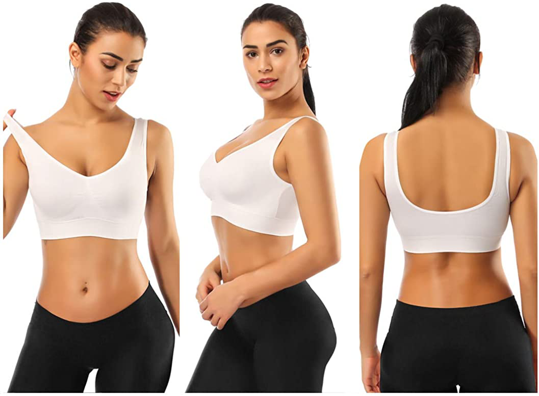 BESTENA Sports Bras for Women, Seamless Comfortable Yoga Bra with Removable Pads Apparel & Accessories > Clothing > Underwear & Socks > Bras Kylie Max   