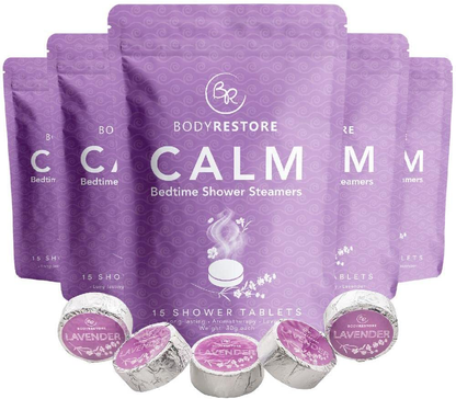 BodyRestore Shower Steamers (Pack of 15) Gifts for Women and Men - Lavender Essential Oil Scented Aromatherapy Shower Bomb, Nighttime Relaxation & Unwind Shower Tablets Arts & Entertainment > Party & Celebration > Gift Giving Body Restore 5  